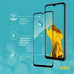 Стекло защитное Piko Full Glue Nokia G22 Black Фото 3