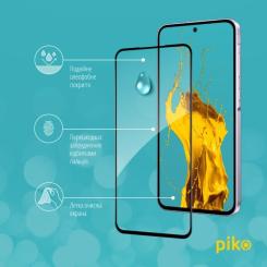Стекло защитное Piko Full Glue Samsung A36 Black Фото 3