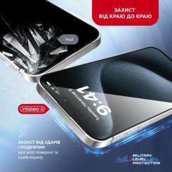 Стекло защитное Intaleo MagicBox Apple iPhone 15 PRO MAX Фото 4
