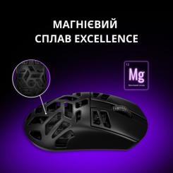 Мышка Lorgar Elite MSE90W Wireless/Bluetooth Dark Grey Фото 4
