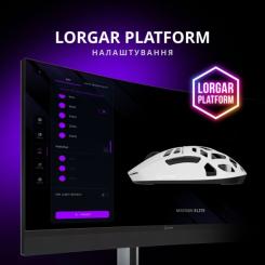 Мышка Lorgar Elite MSE90W Wireless/Bluetooth Dark Grey Фото 5