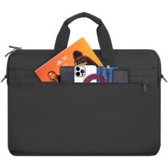 Сумка для ноутбука RivaCase 15.6" 8235 Ulsan Black Фото 2
