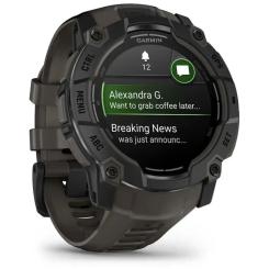 Смарт-часы Garmin Instinct 3, Tactical, AMOLED, 50mm, Black, GPS Фото 2