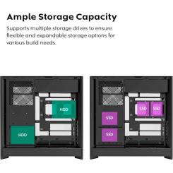 Корпус для ПК MONTECH HS02 PRO (B) Фото 9