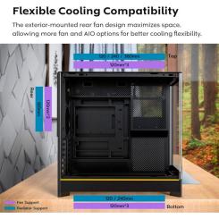 Корпус для ПК MONTECH HS02 PRO (B) Фото 8