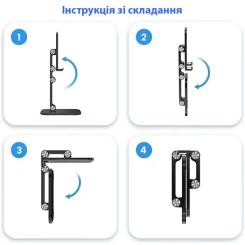 Подставка для планшета Dynamode smartphones/tablets 4-13 inches Фото 7