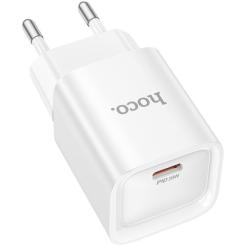 Зарядное устройство HOCO C146A Charm USB-C PD20W White Фото 1