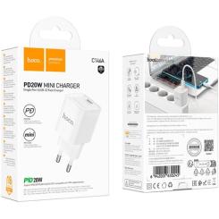 Зарядное устройство HOCO C146A Charm USB-C PD20W White Фото 6