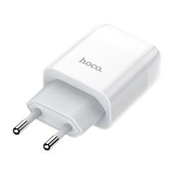 Зарядное устройство HOCO C72A Glorious USB 10.5W White Фото 1