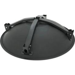 Гриль-барбекю Voltronic круглий 55х28 см Black Фото 4
