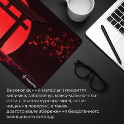 Коврик для мышки GamePro Speed/Control Black-Red Фото 7