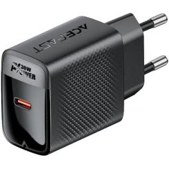 Зарядное устройство Acefast A102 USB-C PD30W GaN Black Фото 2