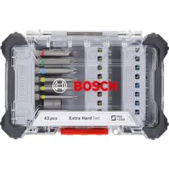 Набор бит Bosch Extra Hard Screwdriver Bit Set, 46шт, магнітний бі Фото 1