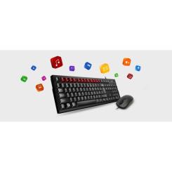 Комплект Genius KM-100SE USB UA Black Фото 2