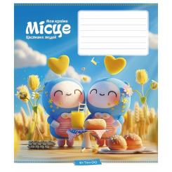 Тетрадь Школярик 12 аркушів лінія Фото 1