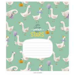 Тетрадь Школярик World's nature 24 аркуша лінія Фото 1