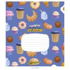 Тетрадь Школярик World's nature 24 аркуша лінія Фото 3