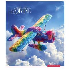 Тетрадь Школярик Fantasy life 36 аркушів лінія Фото 2