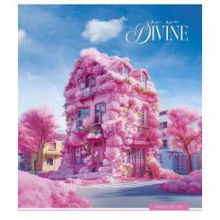 Тетрадь Школярик Fantasy life 36 аркушів лінія Фото 3