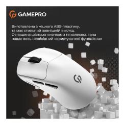 Мышка GamePro Genesis Avenger Wireless/Bluetooth/USB White Фото 11