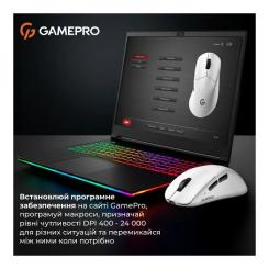 Мышка GamePro Genesis Avenger Wireless/Bluetooth/USB White Фото 8