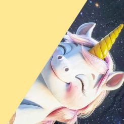 Детский постельный набор Home Line Одноріг на місяці Фото 2