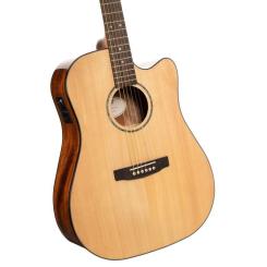 Гитара электроакустическая Cort Earth 60CE Natural Gloss Фото 2