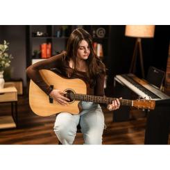 Гитара электроакустическая Cort Earth 60CE Natural Gloss Фото 4