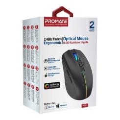 Мышка Promate Kitt Wireless Black Фото 6