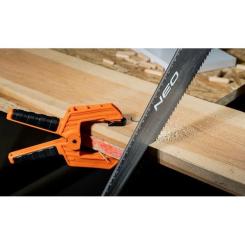 Струбцина Neo Tools затискач пружинний, пластик, 75мм Фото 2