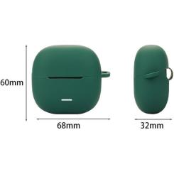 Чехол для наушников BeCover Silicon для Xiaomi Redmi Buds 6 Lite Dark Green Фото 3