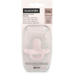 Пустышка Suavinex Colour Essence силіконова фізіологічна, 0-6 місяці Фото 2