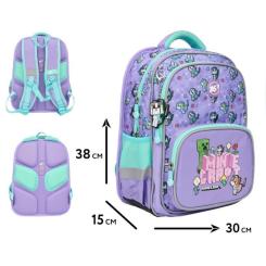 Рюкзак школьный Yes Minecraft Pinky S-72 Фото 1
