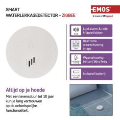 Датчик затопления EMOS P56000S ZigBee Фото 9