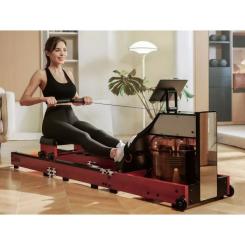 Гребной тренажер Kingsmith WM10 WALNUT WOOD Фото 11