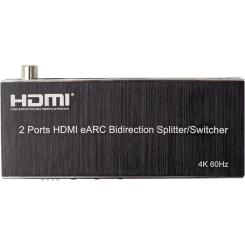 Разветвитель PowerPlant 2 Ports HDMI eARC Фото