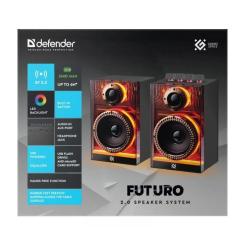 Акустическая система Defender Futuro LED Bluetooth Black Фото 6