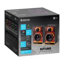 Акустическая система Defender Futuro LED Bluetooth Black Фото 7