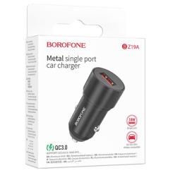 Зарядное устройство BOROFONE BZ19A USB Black Фото 3
