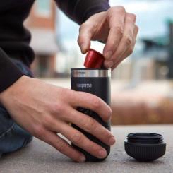 Кофеварка кемпинговая Wacaco Nanopresso+ з адаптером для капсули Фото 5