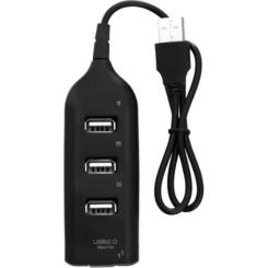 Концентратор Voltronic USB 2.0 to 4xUSB black Фото 1