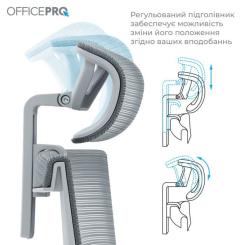 Офисное кресло OfficePro Elegant OC660-G-DG-DG Фото 4