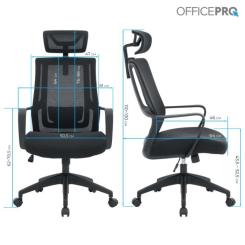 Офисное кресло OfficePro Harmony OC310-B-B-B Фото 9