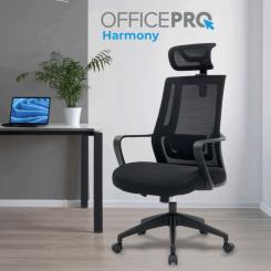 Офисное кресло OfficePro Harmony OC310-B-B-B Фото 1