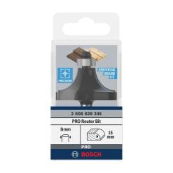 Фреза Bosch Professional карнизна, Std, S8, R15, L22 Фото 1