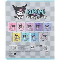 Тетрадь Kite предметная Kuromi 48 листов, клетка, физика Фото 6