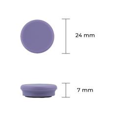 Магнит Axent 24 мм, 6 шт, Morandi Фото 2