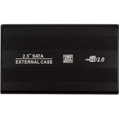 Карман внешний PowerPlant HDD 2.5" USB2.0, 6.5 см Фото