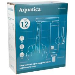 Проточный водонагреватель AQUATICA JZ 3.0кВт 0.4-5бар для ванн Фото 2