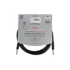 Инструментальный кабель Fender Cable Professional Series 10' Black Фото 2
